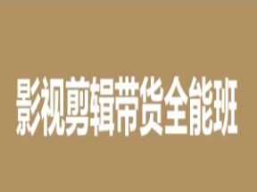 短视频<strong>剪辑</strong>带货全能班网盘下载