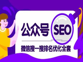 公众号SEO微信搜一搜排名优化全套网盘下载