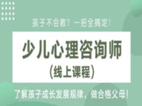 少儿心理咨询师X3学习网盘下载