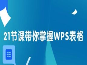 21天WPS表格训练营	网盘下载