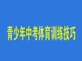 青少年中考体育训练技巧网盘下载