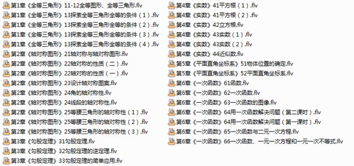 八年级数学上册