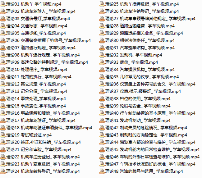 学车宝典全套视频教程